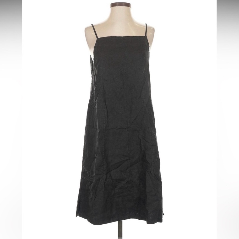 Everlane Black Apron Dress